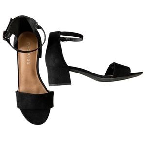 Rampage Suede Chunky Heels